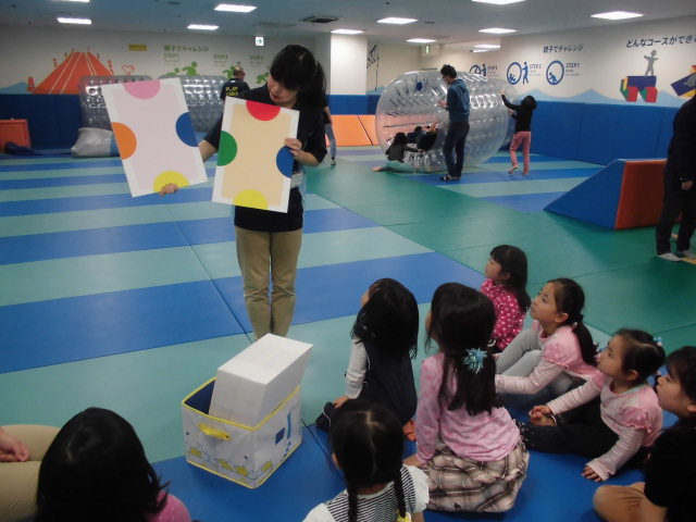 新春イベント「色合わせカードゲーム」