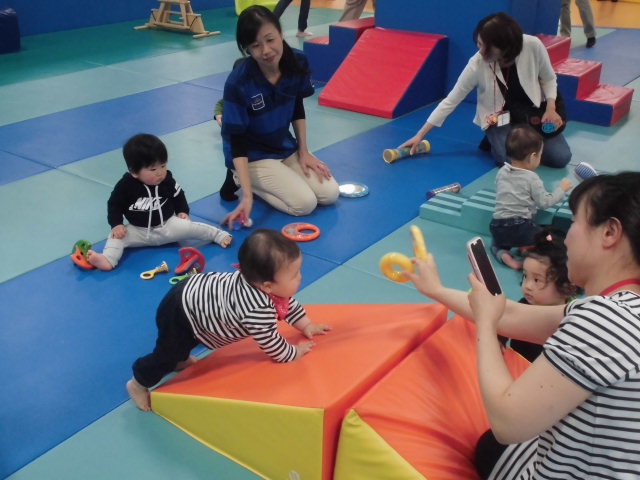 ベビーイベント「ハイハイレース」