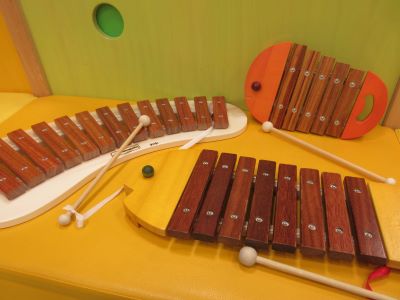 ベビーガーデンの遊具が新しくなりました♪