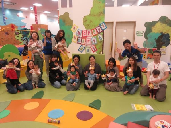 赤ちゃんイベント♪おたんじょうび会　