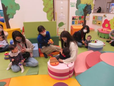 赤ちゃんイベント♪音で遊ぼう