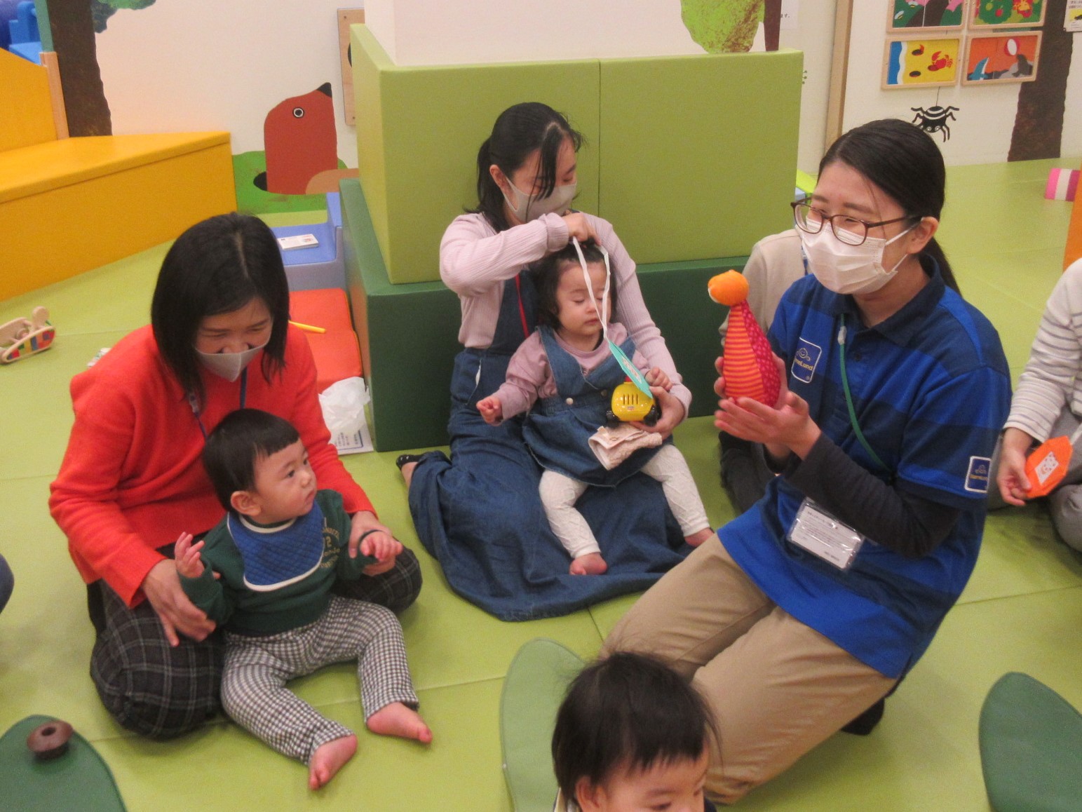 赤ちゃんイベント♪1歳のおたんじょうび会