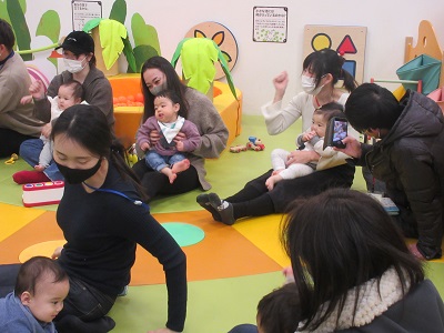 赤ちゃんイベント♪新春！ハイハイレース　