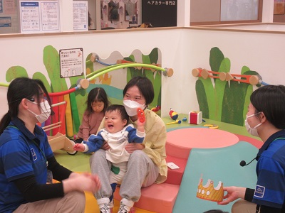 赤ちゃんイベント♪1歳のおたんじょうび会