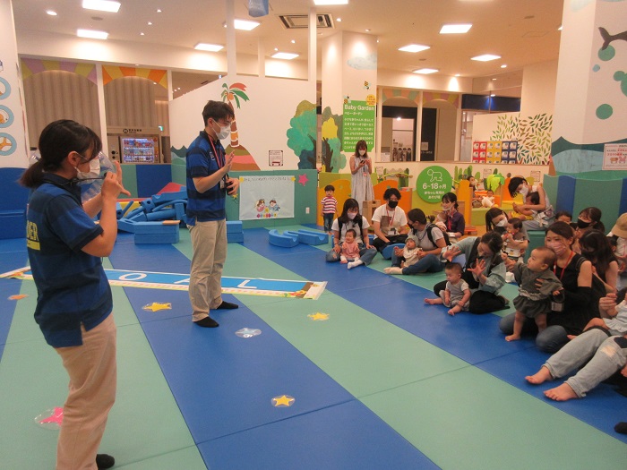 赤ちゃんイベント♪ 　天の川ハイハイレース☆彡