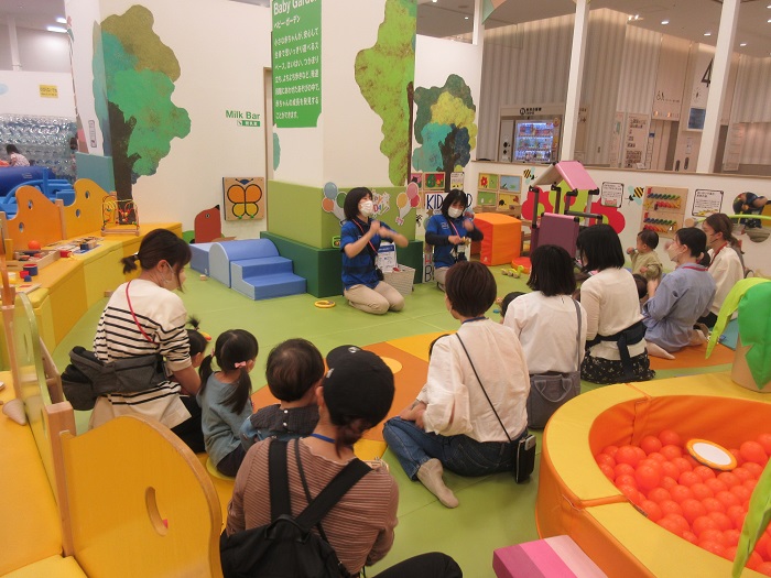 赤ちゃんイベント♪　1歳のおたんじょうび会
