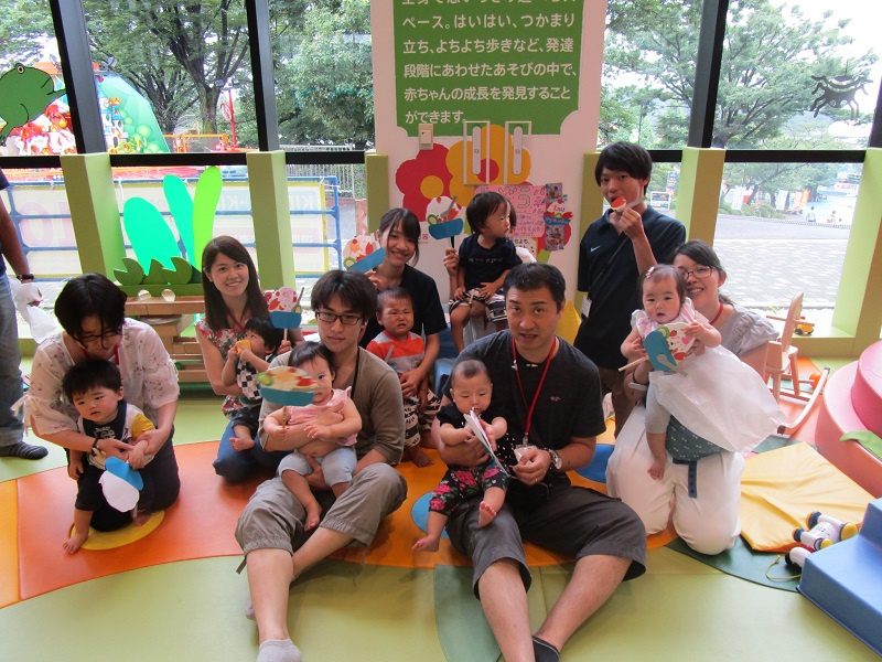赤ちゃんイベント『手形あそび』
