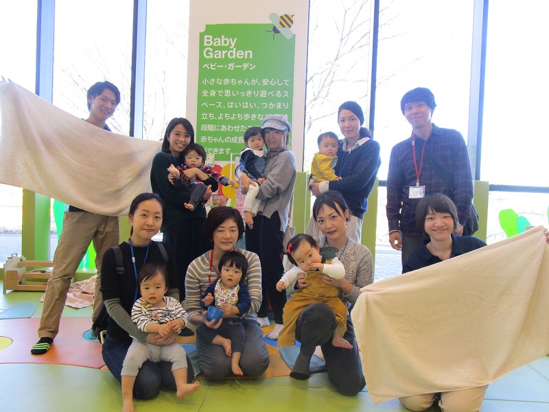 赤ちゃんイベント「タオルであそぼう」