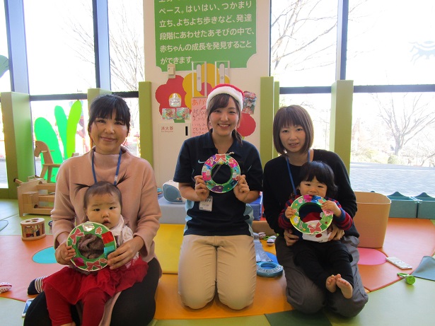 赤ちゃんイベント『クリスマスクラフト』