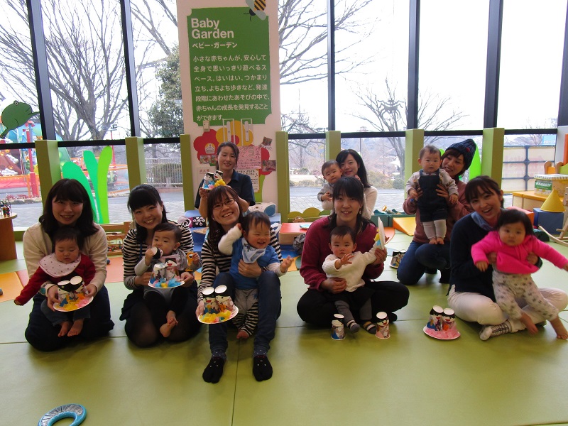 赤ちゃんイベント『ひなまつりクラフト』