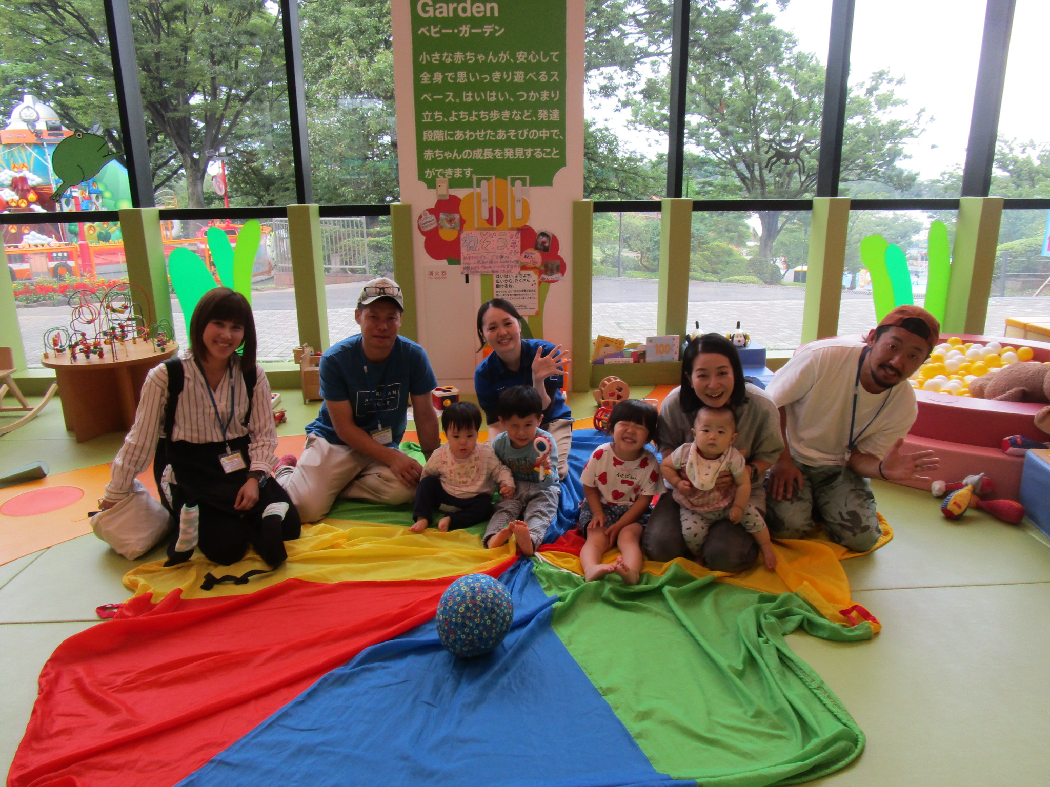 赤ちゃんイベント『パラバルーンであそぼう！』 『1歳のお誕生日会』
