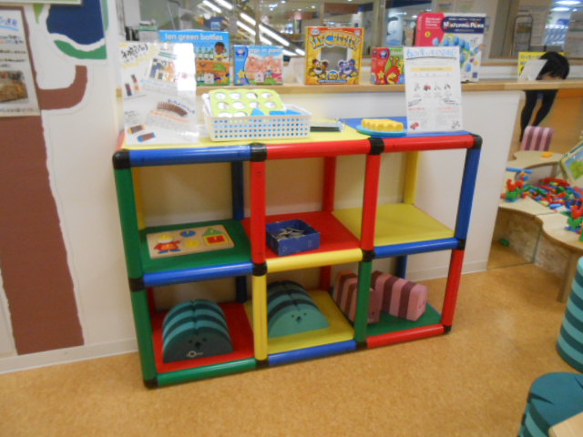新しい遊具が仲間入り！