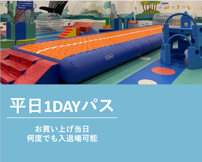 平日1DAYパスのご案内