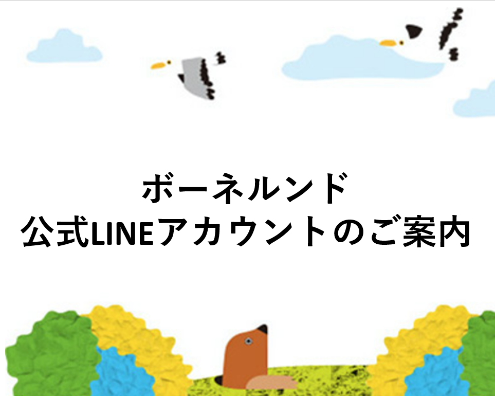 ボーネルンド公式LINEアカウントのご案内